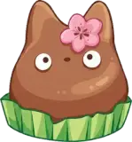 Chat cupcake