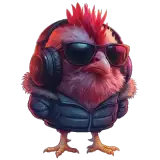 Poulet Lunettes