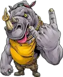 Rhino rebelle