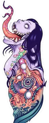 Sticker die-cut « Ascension », collection Massive Medias