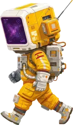Sticker Astronaute Spain - collection Massive