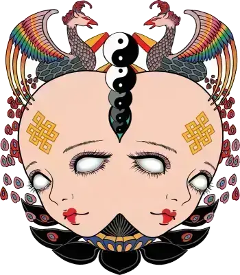 Sticker Double sagesse - collection Massive