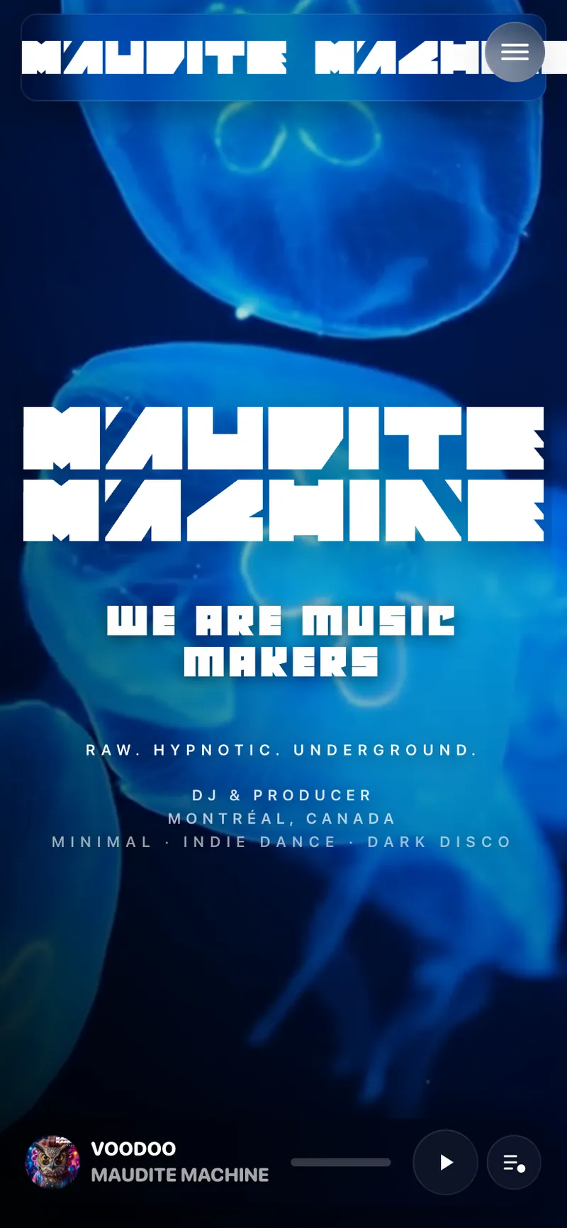Maudite Machine mobile